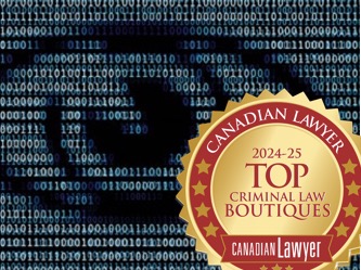 Badge for Top 10 Criminal Law firm Canada 2024-2025